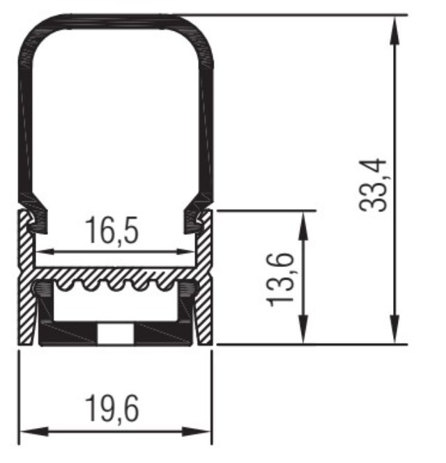 S-Line 19.6 x 33.4mm A Skizze