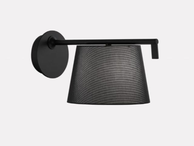 Turn Wandleuchte canvas schwarz