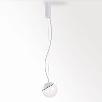 GIBBO white with bowl glass clear