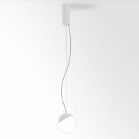 GIBBO white with bowl glass opal white