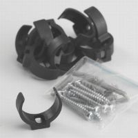 XPO Montageclips schwarz (10 Stück)