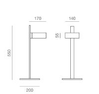 RAASCH_lift_Tischleuchte_Massskizze