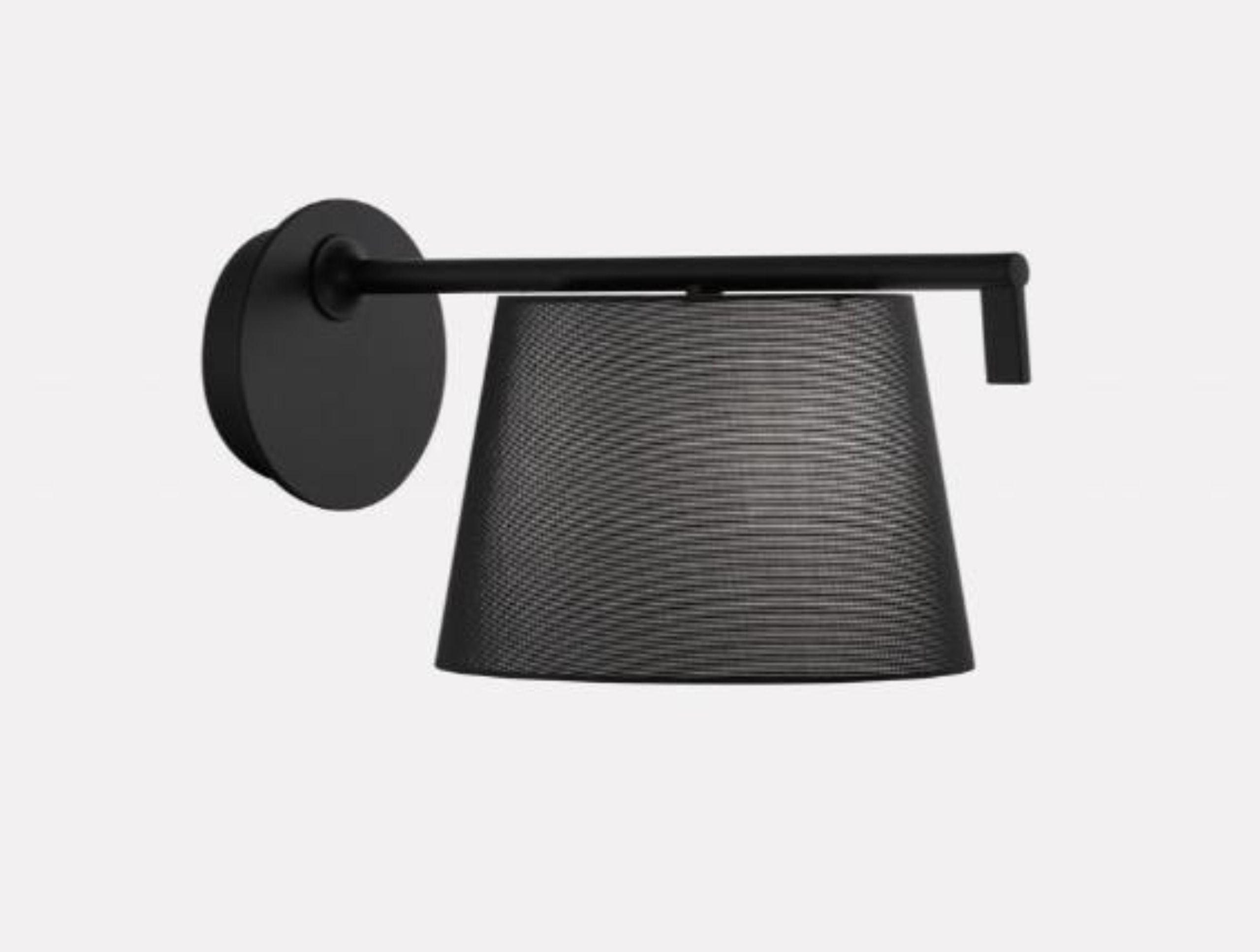 Turn Wandleuchte canvas schwarz